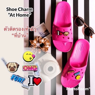 JBS 🌈🔆🎉  Shoe Charm “ Mix AtHome” 🌈👠ตัวติดรองเท้ามีรู “ รวม ที่บ้าน” งานดี การันตีคุณภาพ ราคาดีเลืศ คุ้มสุดๆ