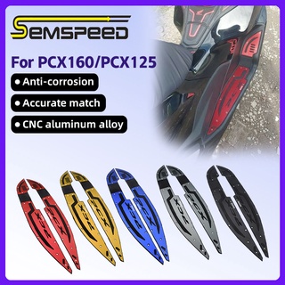 【SEMSPEED】ที่พักเท้ารถจักรยานยนต์ Cnc สําหรับ Honda PCX125 PCX160 2021-2023