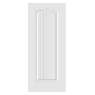 ประตู HDF บานทึบฟักเต็มบาน HDF-S05 80x200ซม. สีขาว HOLZTUR