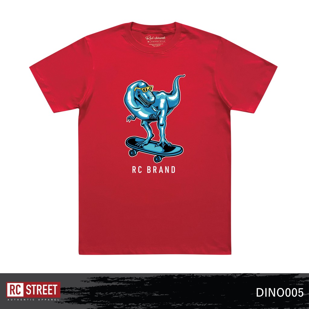 red-channel-เสื้อยืด-dino-dino-100-cotton