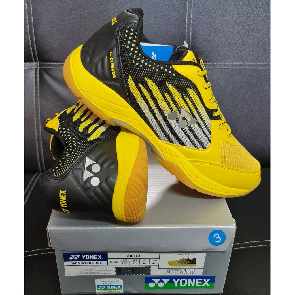 รองเท้าแบดมินตัน YONEX BADMINTON SHOE 888 SL YELLOW Shopee Thailand
