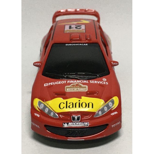 รถเหล็ก-majorette-peugeot-206-wrc-no-21