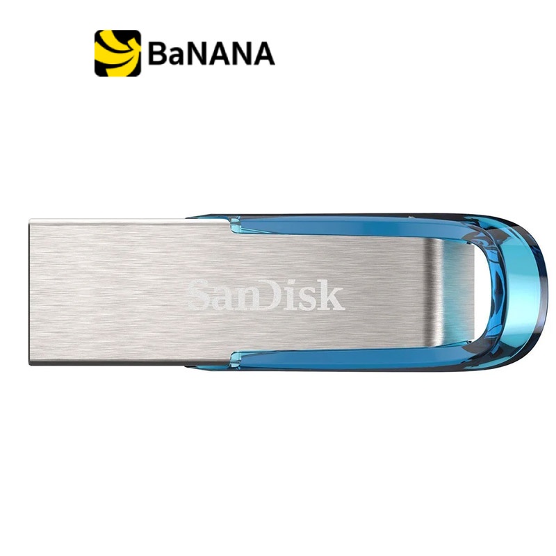 ราคาและรีวิวSanDisk USB Drive Ultra Flair 32GB USB 3.0 Silver (SDCZ73_032G_G46B) by Banana IT