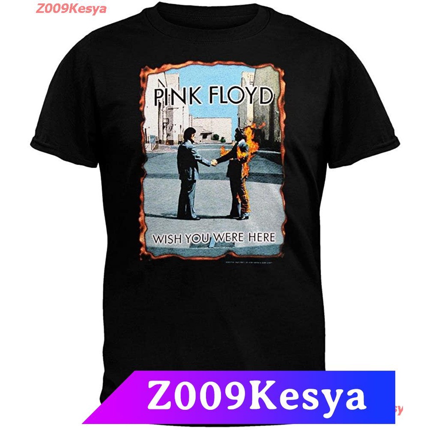 z009kesya-เสื้อยืดสีพื้น-pink-floyd-mens-wish-you-were-here-burnt-t-shirt-discount-pink-floyd-พิงค์ฟรอยด์