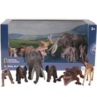 โมเดลสัตว์ป่า National Geographic (ของแท้) สัตว์จำลอง สัตว์ป่า Animal Play Set สัตว์ถัง สัตว์จำลอง สัตว์ถุง สัตว์กล่อง