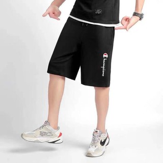 ภาพหน้าปกสินค้าผ้าฝ้ายผู้ชายหลวมกางเกงห้าจุดกีฬากางเกงลำลอง 3 สีXL (รหัส 507) ที่เกี่ยวข้อง