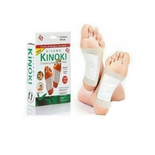 แผ่นแปะเท้า ดีท็อกซ์ แก้ปวดเมื่อย Kinoki Cleansing Detox Foot Pads 1 คู่ ไม่มีกล่อง