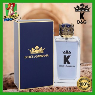 [แท้💯%] น้ำหอมผู้ชาย ดอลเช่  กลิ่นหอมหล่อเนี้ยบ หอมสะอาด K by Dolce &amp; Gabbana EDT 100ml. (พร้อมส่ง+กล่องซีล)
