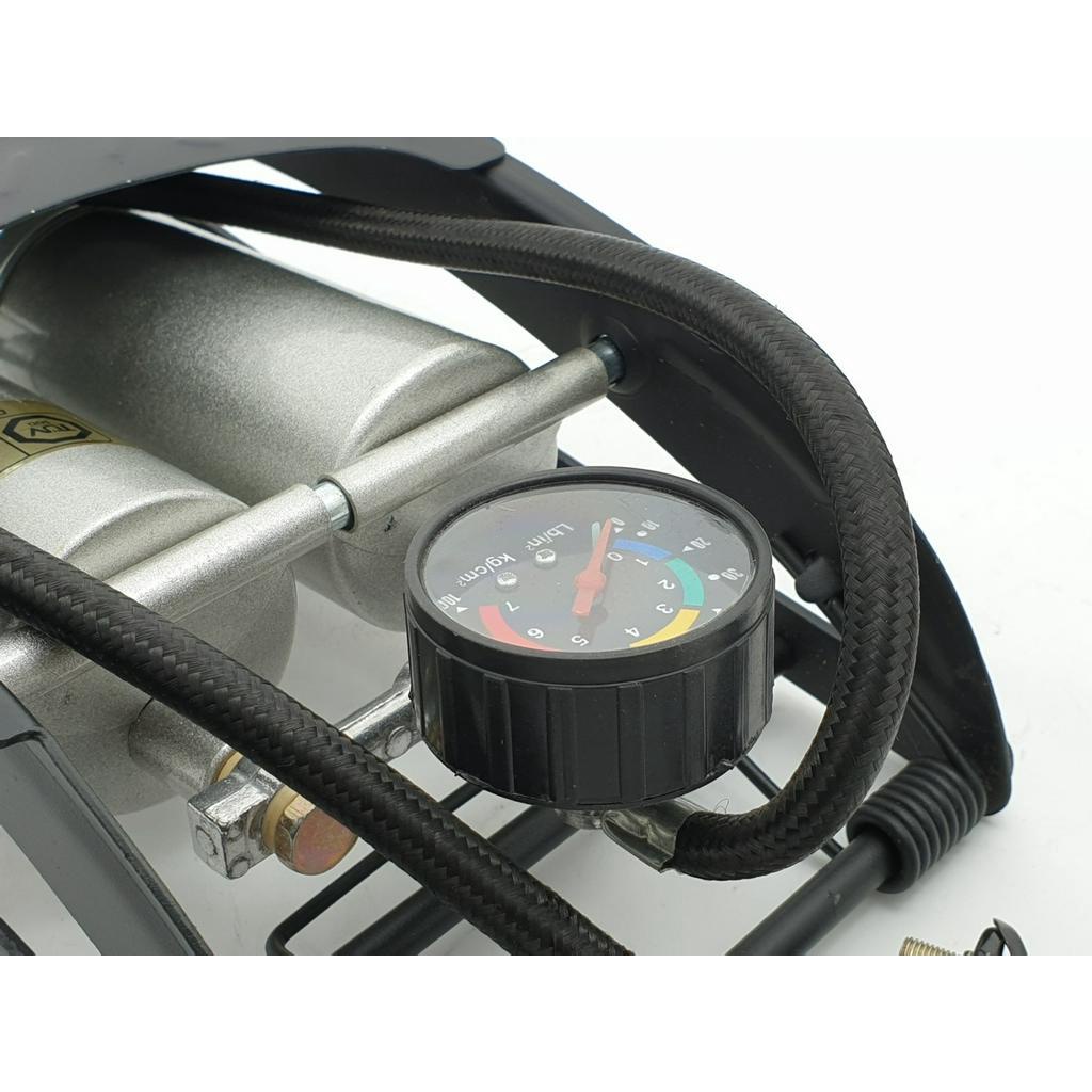bighot-hummer-ที่สูบลมแบบเหยียบ-กระบอกสูบคู่-ขนาดกระบอกสูบ-55mm-x-120mm-f959c