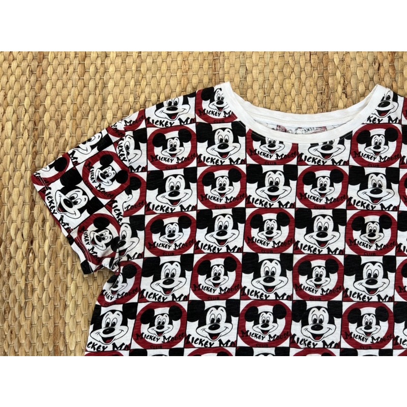 disney-x-cotton-x-t-shirt-micky-x-xl-น่ารัก-อก-44-ยาว-25-disney-แท้