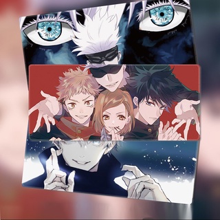 Jujutsu Kaisen 2 แผ่นรองเมาส์ขนาดใหญ่ แผ่นรองเมาส์อนิเมะ สําหรับตกแต่งโต๊ะ แผ่นรองเมาส์เกมมิ่ง