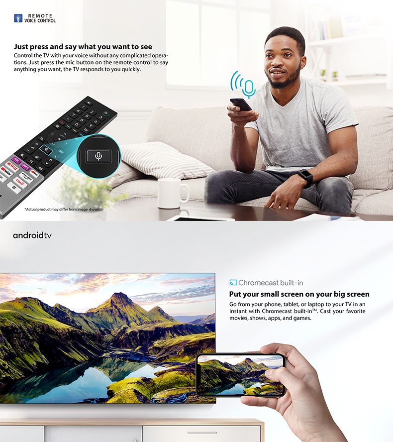 TOSHIBA 32V35MP ขนาด 32 นิ้ว ทีวี TV HD Wi-Fi Android TV Google assistant Voice Control Smart LED TV