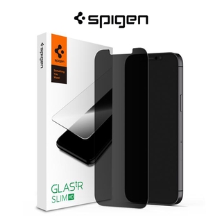 Spigen กระจกนิรภัยกันรอยหน้าจอ HD พรีเมี่ยม สําหรับ iPhone 12 12 Pro GLAS.tR