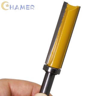 Router Bit 8MM Shank Woodworking Cutting Tools Accessories Attachment Parts Workshop Carbide Yellow Milling Cutter