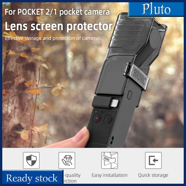 ภาพหน้าปกสินค้าใหม่ ฝาครอบเลนส์กล้อง Abs ยาว สําหรับ Dji Pocket 2 Lens