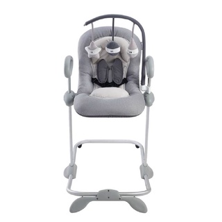 BEABA เก้าอี้โยกสำหรับเด็ก Up & Down Bouncer III with Play Arch -HEATHER GREY