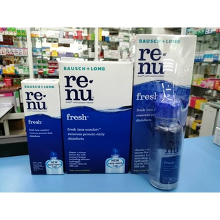 RENU รีนิว น้ำยาล้างแช่คอนแทคเลนส์ แช่เลนส์ พร้อมส่ง