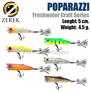 ZEREK Poparazzi  เหยื่อปลอม เหยี่อตกปลา เหยื่อ อุปกรณ์ตกปลา ขนาด 5 cm.