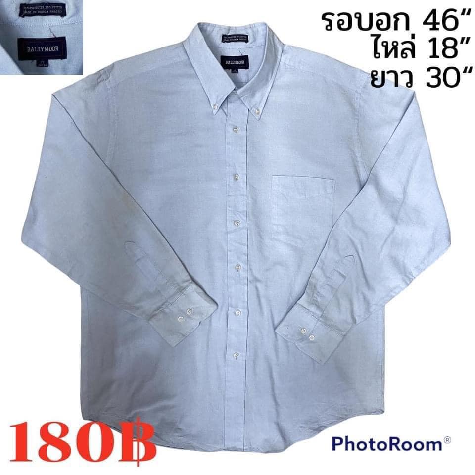 เสื้อลายสก็อตballymoor-ของแท้มือ2สภาพ9-10