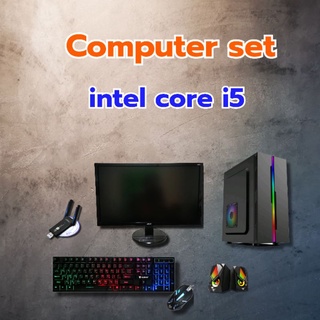 ภาพหน้าปกสินค้าคอมพิวเตอร์ครบชุด cpu i5/ แรม 16 gb ที่เกี่ยวข้อง