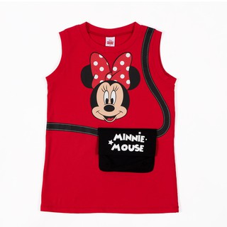 Disney Minnie Mouse Girl Dress - ชุดเดรสเด็กผู้หญิง มินนี่เมาส์ สินค้าลิขสิทธ์แท้100% characters studio