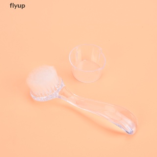 Flyup แปรงขัดเล็บ แบบนุ่ม กําจัดสิ่งสกปรก เครื่องมือทําเล็บ