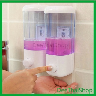 Dee Thai ที่กดสบู่เหลวติดกำแพง ติดตั้งง่าย อุปกรณ์ในห้องน้ำ สบู่เหลวล้างมือ soap dispenser