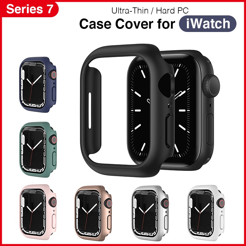 ภาพหน้าปกสินค้าเคสนาฬิกาข้อมือแบบบางพิเศษกันกระแทกสําหรับ Apple Watch Case Series 7