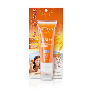 provamed solaris face 50+  50ml.โปรวาเมด โซลาริส เฟส SPF 50+