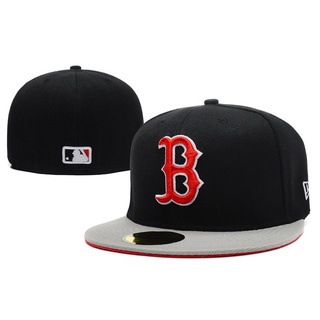ใหม่ หมวกแก๊ป ปักลาย MLB Boston Red Sox 59 สําหรับผู้ชาย ผู้หญิง STSL