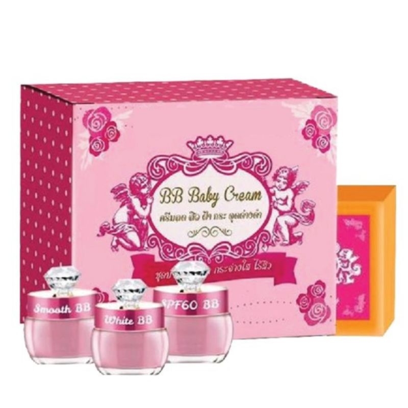 บีบีเบบี้ครีม-bb-baby-cream-แพ็คเกจใหม่ขนาด5g