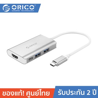 ORICO XC-301 4 in 1 USB C HUB Type-c to USB3.0 Hub HDMI Adapter with Type-c Charging Ports for MacBook Samsung S9