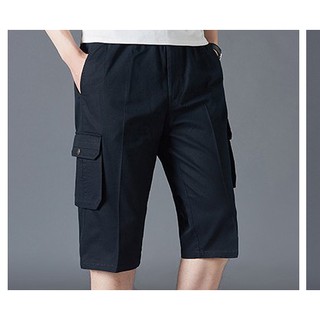 ภาพขนาดย่อของภาพหน้าปกสินค้าG1"ลำลองกางเกงขาสั้นมีกระเป๋าหลายกระเป๋า"กางเกงเอวยืดมีเชือกผูก"ขาสั้นสีพื้น จากร้าน wipamutapon บน Shopee ภาพที่ 4