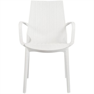 โต๊ะ เก้าอี้ เก้าอี้ SPRING สีขาว เฟอร์นิเจอร์นอกบ้าน สวน อุปกรณ์ตกแต่ง CHAIR SPRING WHITE