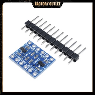 ตัวแปลงระดับลอจิก 5V เป็น 3.3V สอง 2 ช่อง TTL I2C IIC