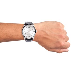 ภาพขนาดย่อของภาพหน้าปกสินค้าของแท้ นาฬิกาข้อมือ Casio ผู้ชายรุ่น MTP-V001 สายหนัง พร้อมกล่อง จากร้าน wanwela.watch บน Shopee ภาพที่ 7