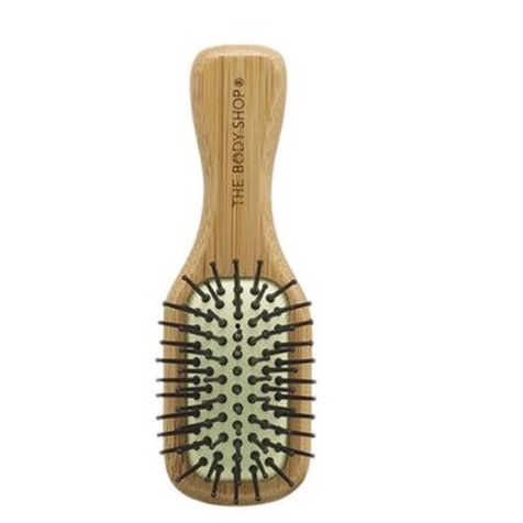 the-body-shop-mini-hair-brush-หวีไม้พกพา