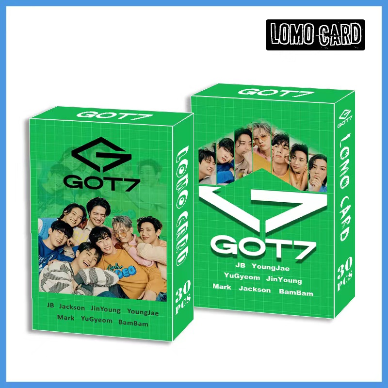 การ์ดโลโม่-อัลบั้มรูปภาพ-got7-got7-แจ็คสัน-จํานวน-30-ชิ้น-ต่อกล่อง