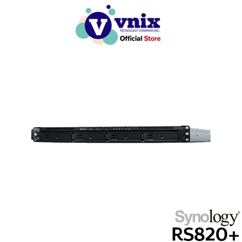 Synology รุ่น RS820+ อุปกรณ์ Rackstation 4-Bays Rackmount NAS สินค้ารับ ...