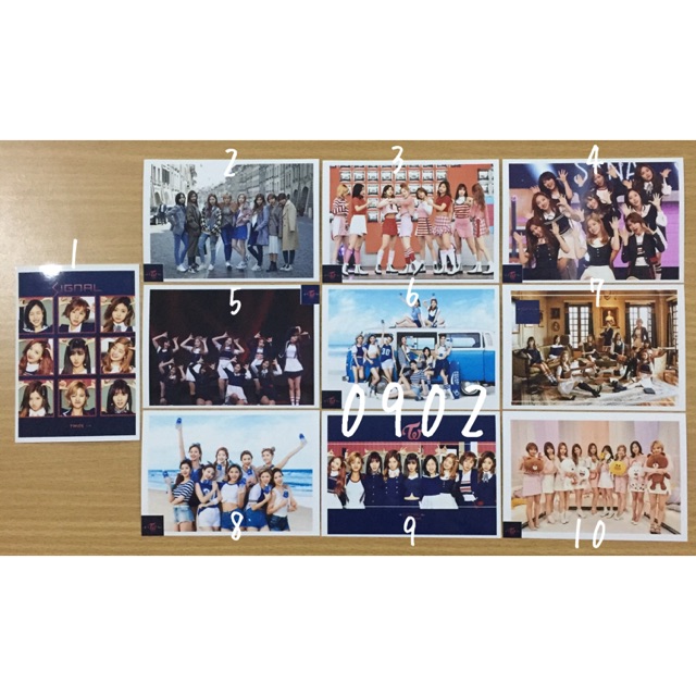 พร้อมส่ง-รูปแฟนเมดเคลือบมัน-twice-นายอน-จองยอน-โมโมะ-ซานะ-จีฮโย-มินะ-ดาฮยอน-แชยอง-จื่อวี