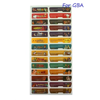 สินค้า ป้ายแท็กสติ๊กเกอร์ 28 ชิ้นสําหรับ Nintendo Gameboy Advance Gba 1 ชุด