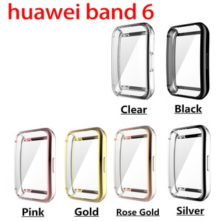 ภาพขนาดย่อของภาพหน้าปกสินค้าเคส Huawei Band 7 6 เคสใส TPU นิ่มคลุมหน้าจอ สำหรับ Huawei Watch Fit New นาฬิกาสมาร์ท Smart Watch Case จากร้าน jansin.th บน Shopee ภาพที่ 2
