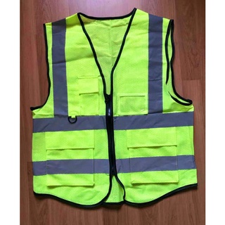 ภาพหน้าปกสินค้าF09a  Reflective Vest、เสื้อกั๊กสะท้อนแสง Safety Vest (ผ้าตาข่าย) ที่เกี่ยวข้อง