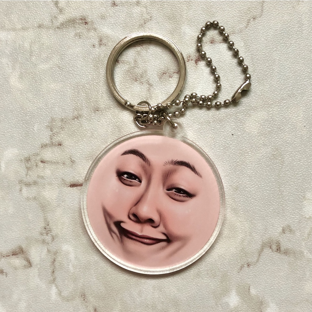 พวงกุญแจ-key-ring-funny-face