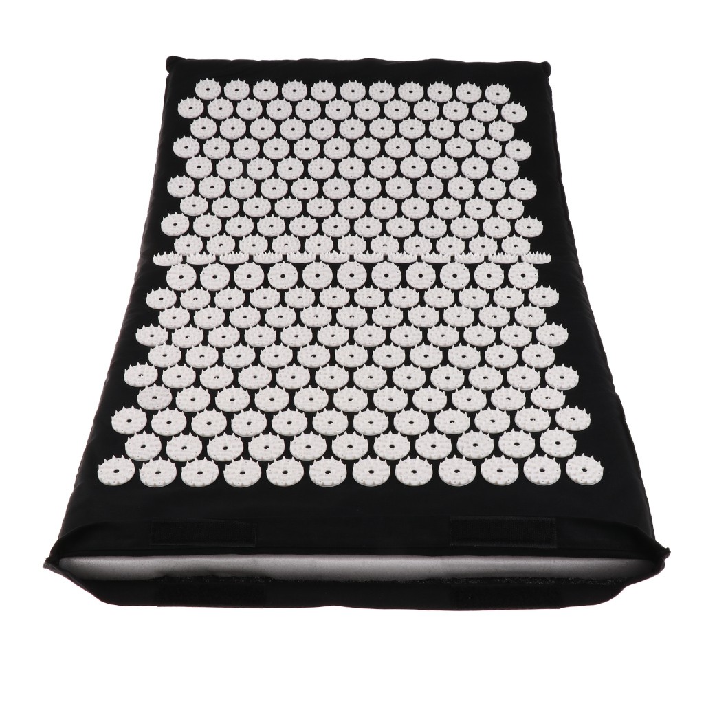 spiky-acupressure-pillow-mat-set-acupuncture-massage-cushion-pad-kit-black