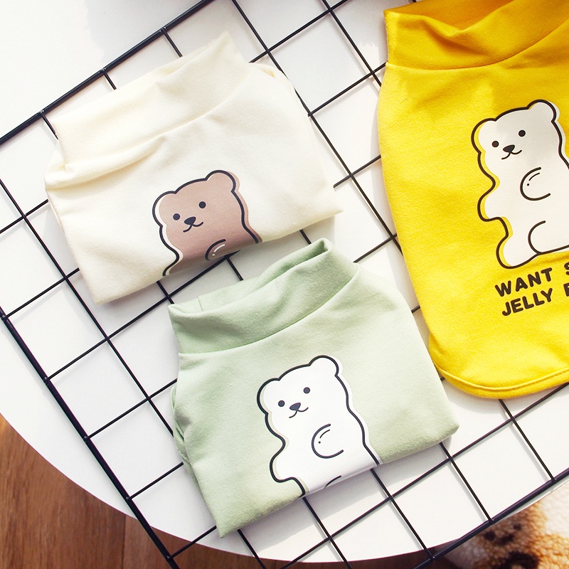 เสื้อกั๊กแขนกุด-ลายตุ๊กตาหมีพุดเดิ้ล-แฟชั่นฤดูใบไม้ผลิ-สไตล์เกาหลี-สําหรับสัตว์เลี้ยง-แมว