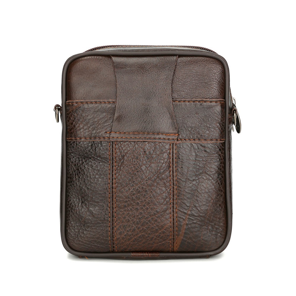 กระเป๋าหนัง-กระเป๋าสะพายหนังแท้-high-quality-genuine-thick-cow-leather-shoulder-bag-small-size-no-3062