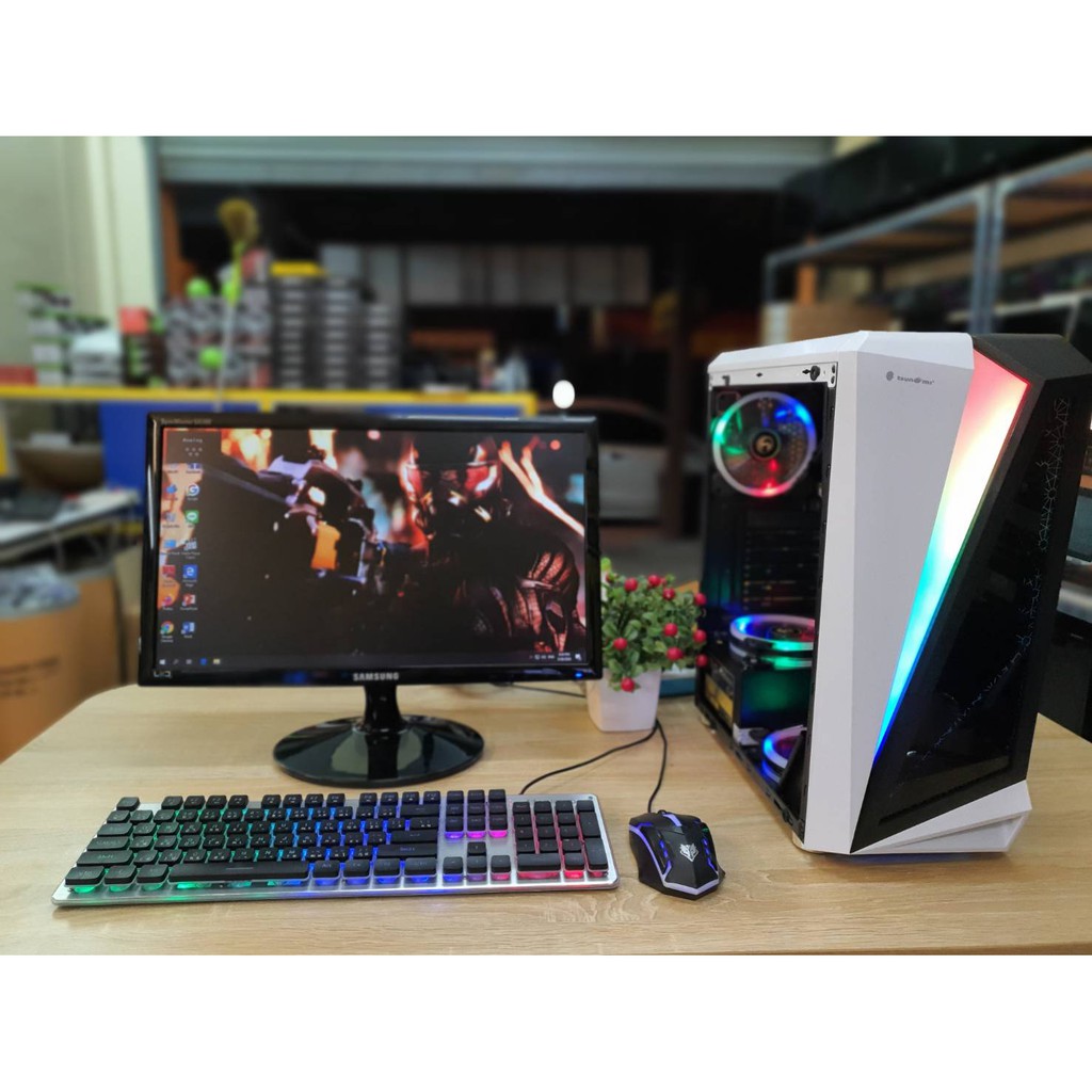 ภาพสินค้าชุดคอมพิวเตอร์ เล่นเกม core i5 ram 8 พร้อมใช้งาน Core i3 จากร้าน gaming_computer บน Shopee ภาพที่ 1