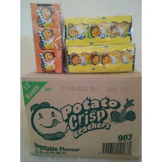 ยกลังขนม Win2 Potato crisp วินทู ปังยิ้ม 12 แพ็ค คละรสได้แจ้งทาง inbox พร้อมส่ง8รสชาติ