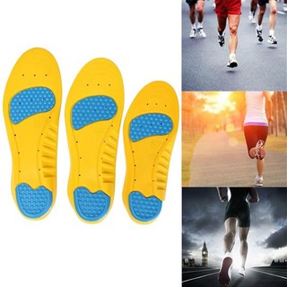ชุดว่ายน้ำนุ่มโฟมหน่วยความจำน้ำหนักเบาใส่รองเท้าแผ่นรองเท้า Memory Foam Inserted Shoes Pads Sports Shoes Insoles